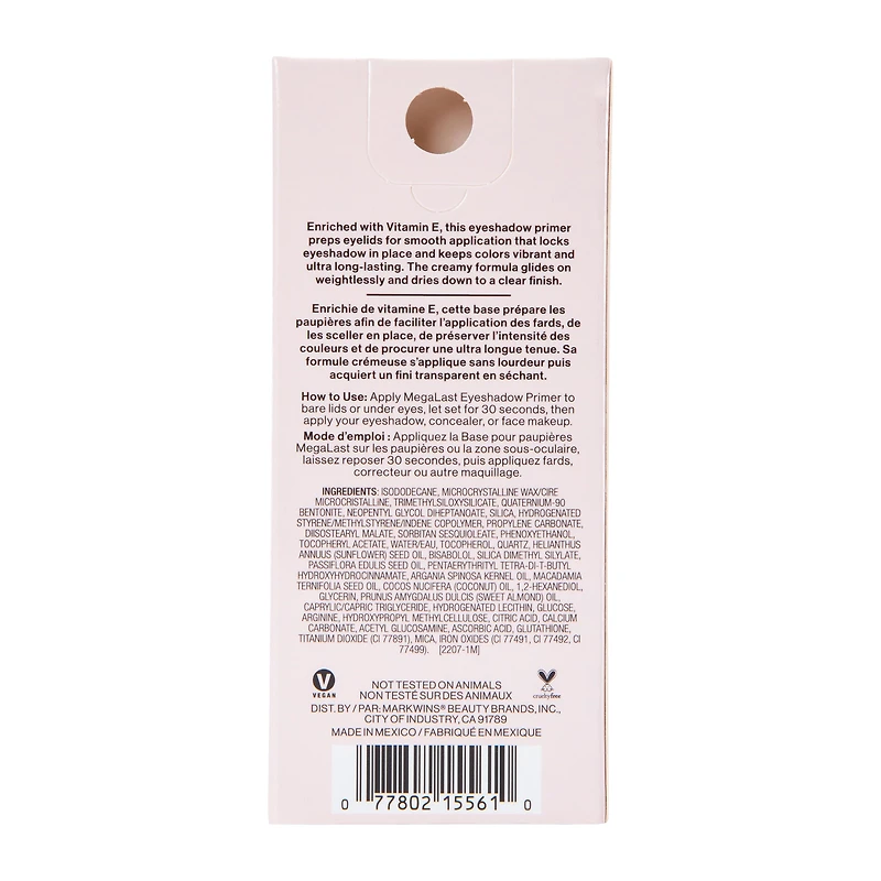 Wet N Wild® Megalast Eyeshadow Primer 0.34oz
