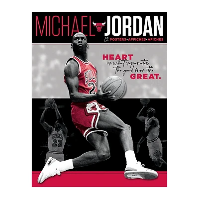 Michael Jordan Poster Book 12-Count