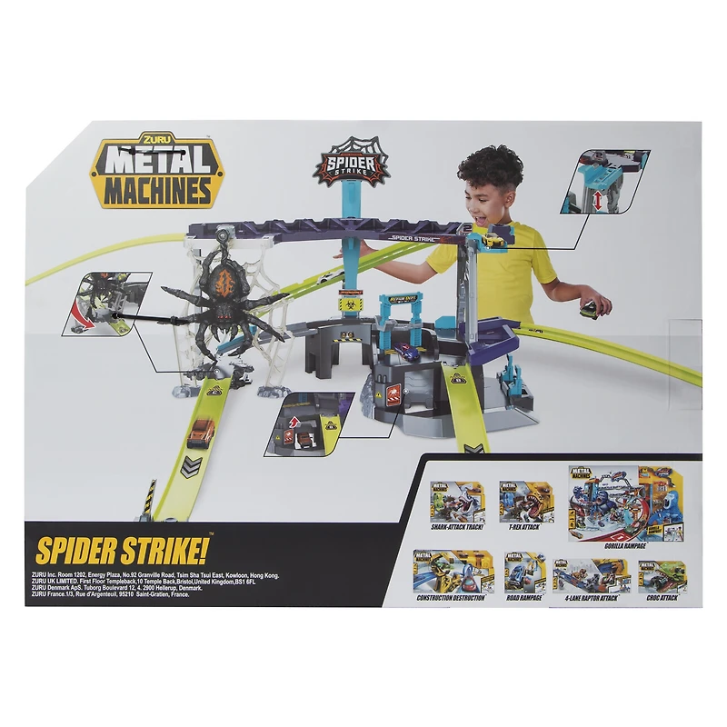 Zuru™ Metal Machines Spider Strike Race Track Set