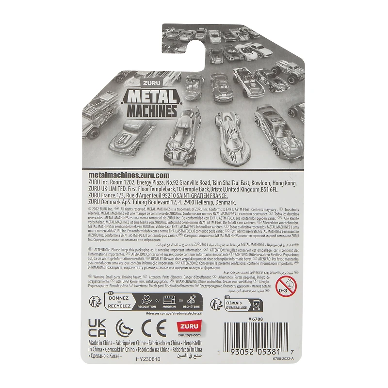 Zuru Metal Machines™ Race Car (Styles May Vary)