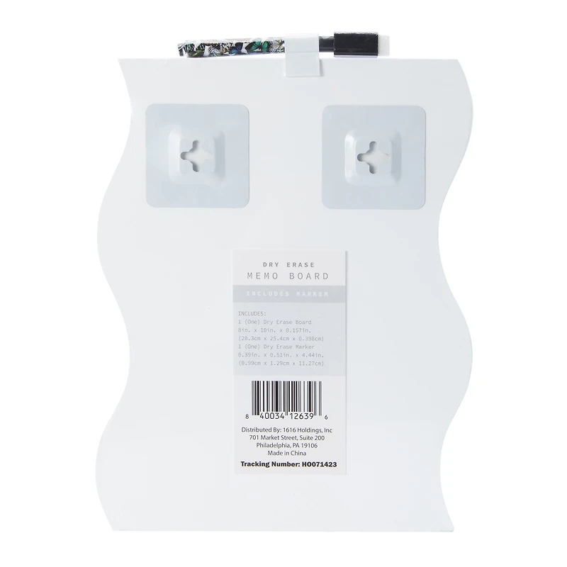 Glass Dry Erase Board 8in x 10in