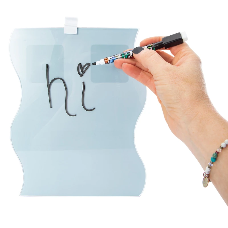 Glass Dry Erase Board 8in x 10in