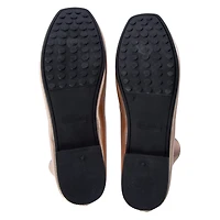 Ladies Metallic Ballet Flats