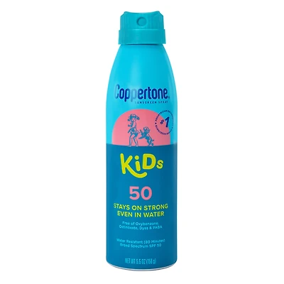 Coppertone® SPF 50 Kid's Sunscreen Spray 5.5oz