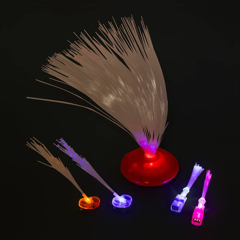 Neon Fiber Optics Set 7-Piece