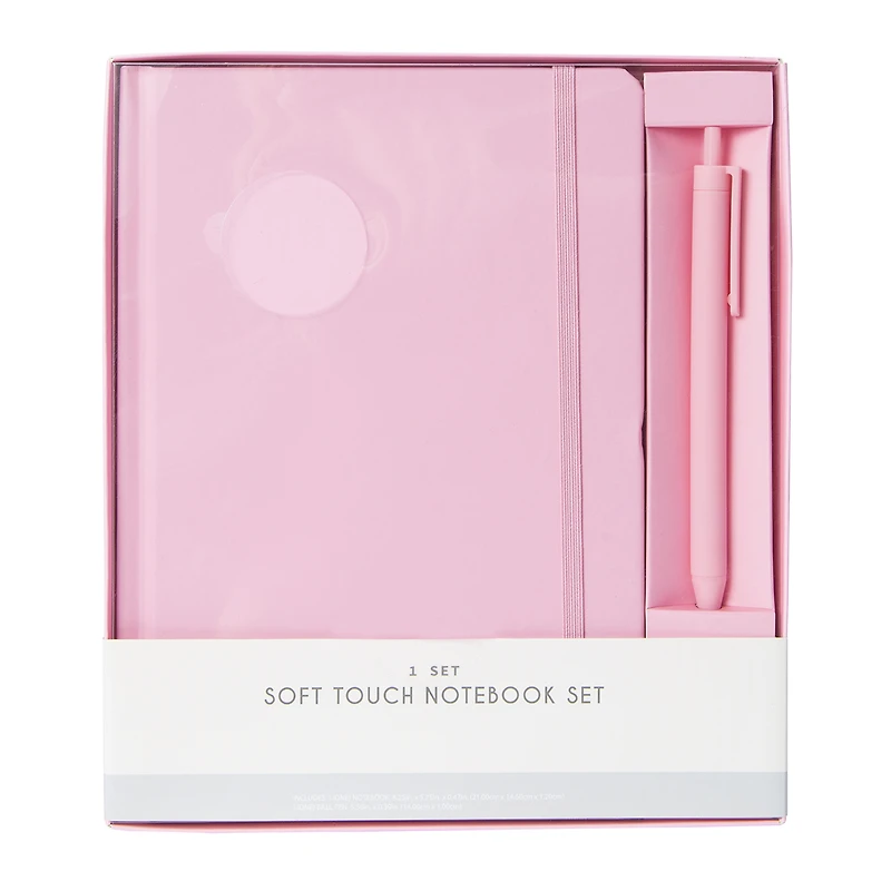 Soft Touch Notebook Set
