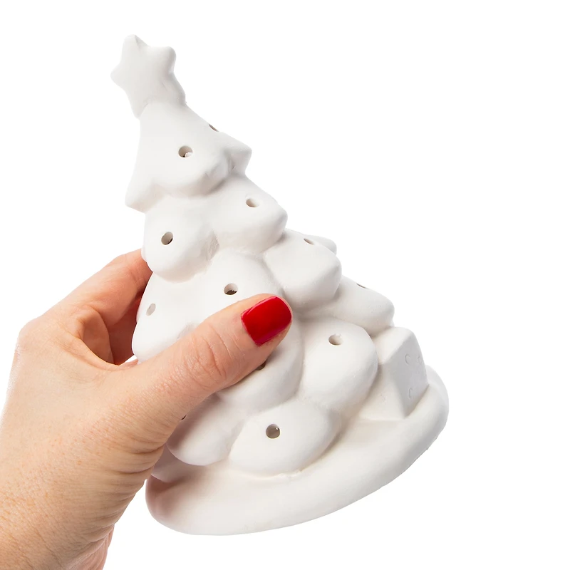 Paint Your Own Light Up Holiday Tree