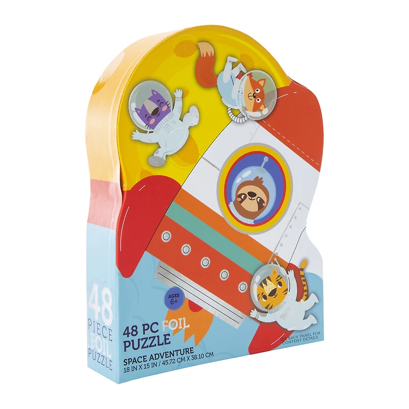 Space Adventure 48-Piece Foil Puzzle