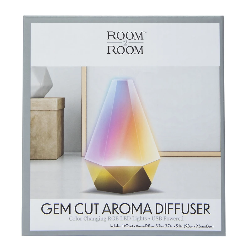 Gem Cut LED Aroma Diffuser