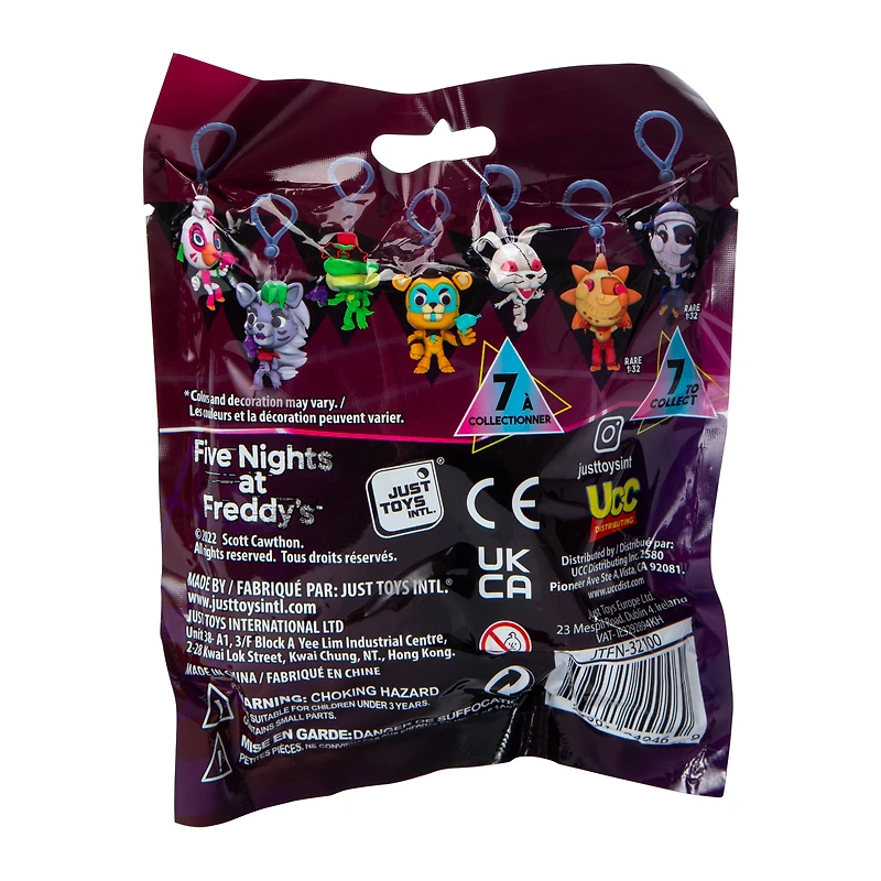 Five Nights At Freddy's™ Security Breach™ Backpack Hanger Blind Bag