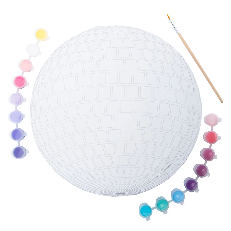 Paint Your Own Disco Canvas Art Kit