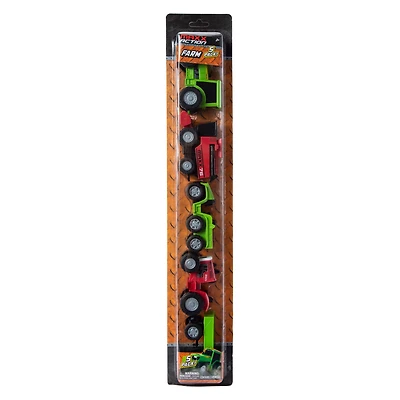 5-Pack Maxx Action Farm Vehicles