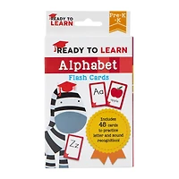 Ready To Learn Pre-K Flash Cards Set - Alphabet