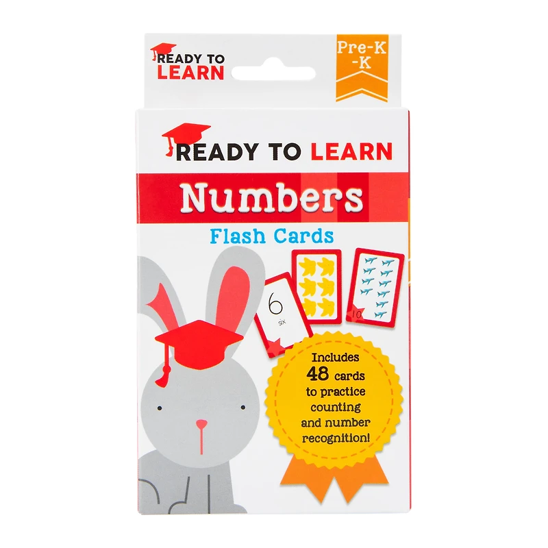 Ready To Learn Pre-K Flash Cards Set - Numbers