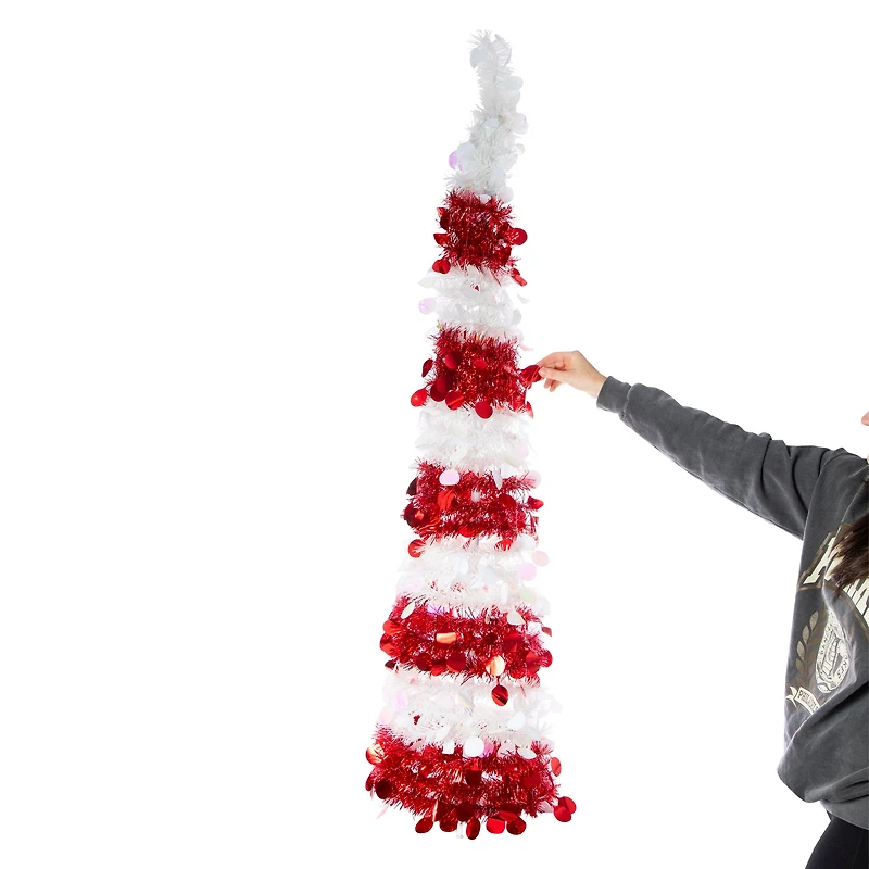 5ft Tinsel Tree
