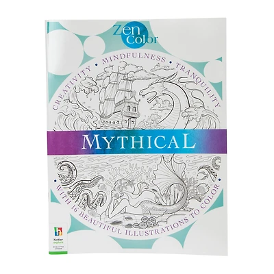 Zen Color Adult Coloring Book
