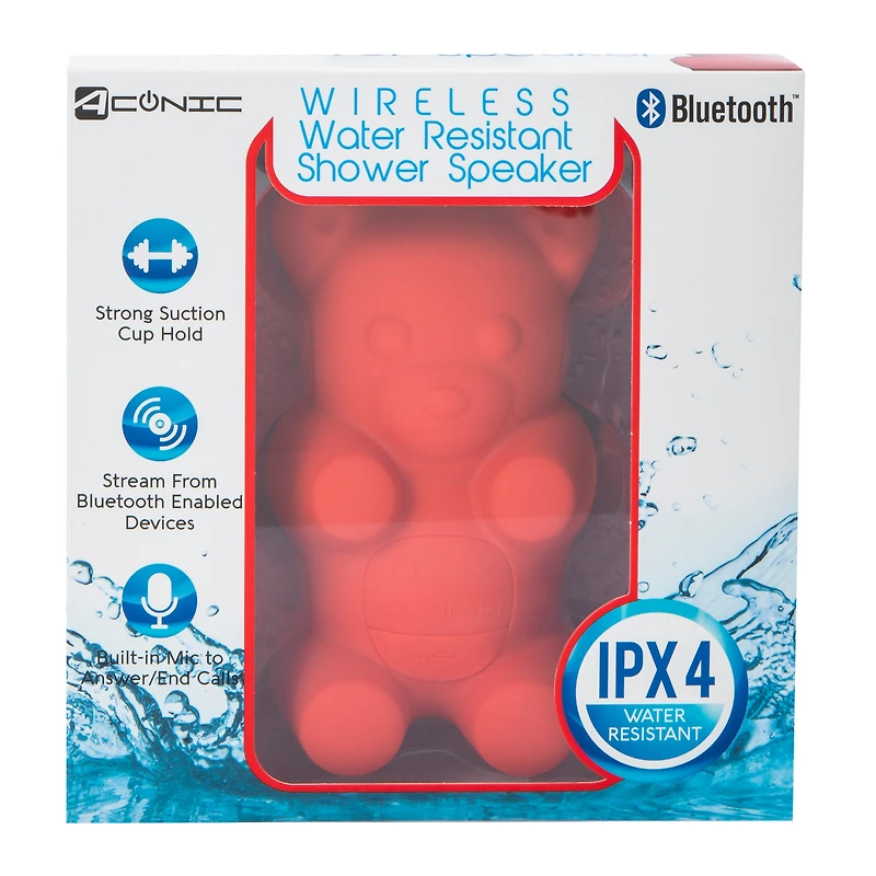 Molded Icon Wireless Shower Speaker