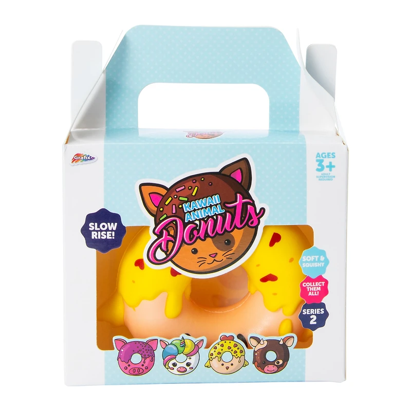 Kawaii Animal Donuts Squishy Toy