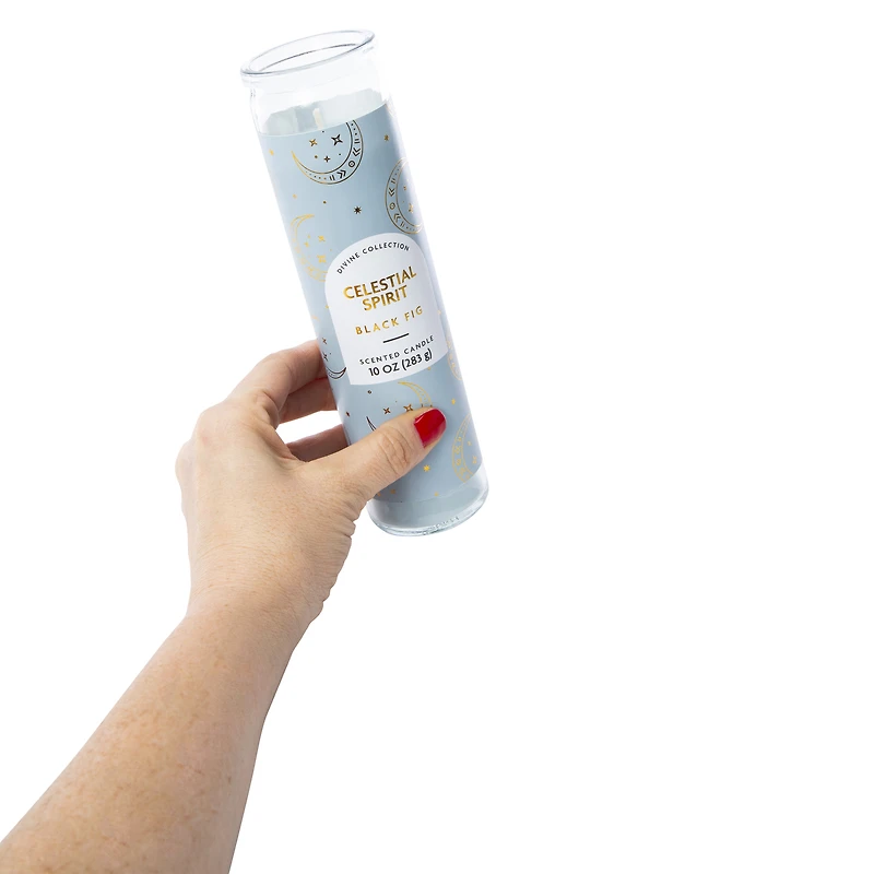 Mystical Collection Scented Pillar Candle 10oz