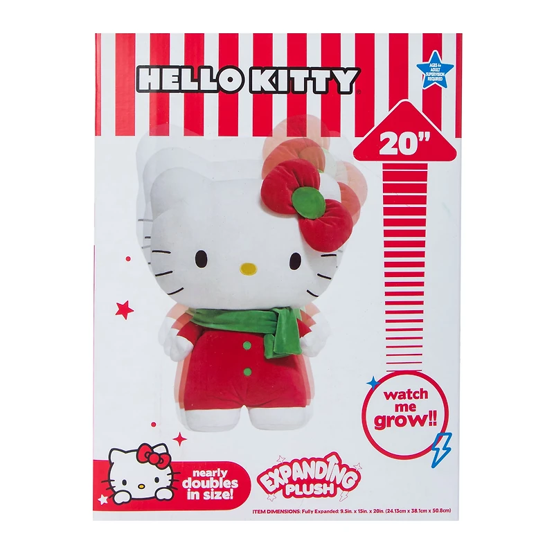 Hello Kitty® Expanding Plush 20in