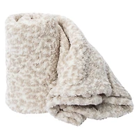 Roll-Up Plush Sherpa Blanket