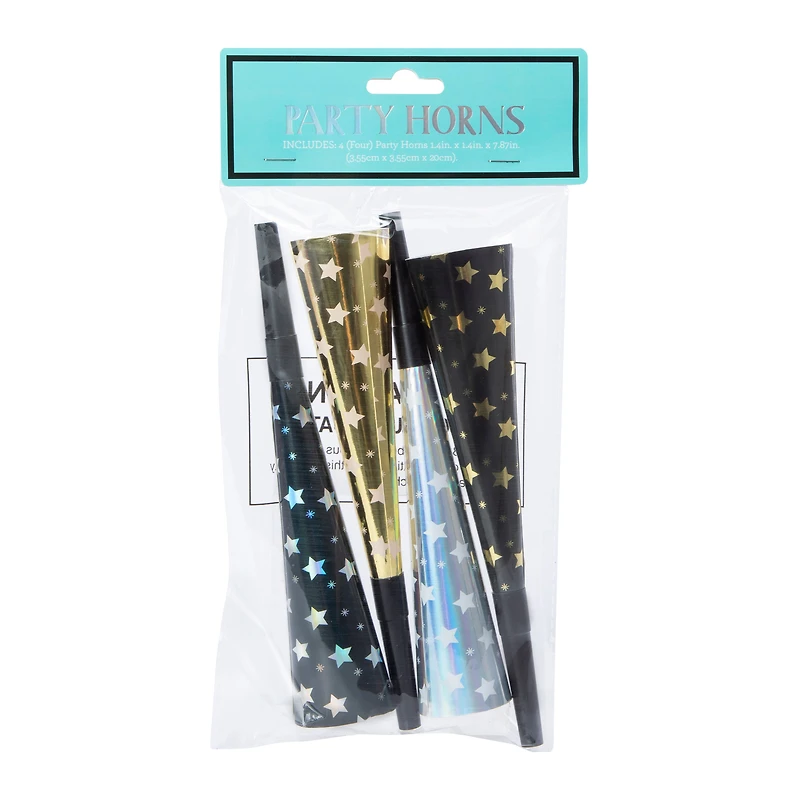 Party Horns 4-Count