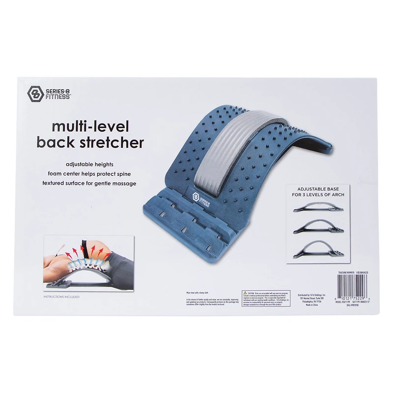 Series-8 Fitness™ Multi-Level Back Stretcher 14.76in x 9.76in