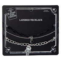 Disney Tim Burton's The Nightmare Before Christmas Layered Necklace Set