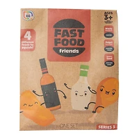 Fast Food Friends 4-Piece Squishy Toys