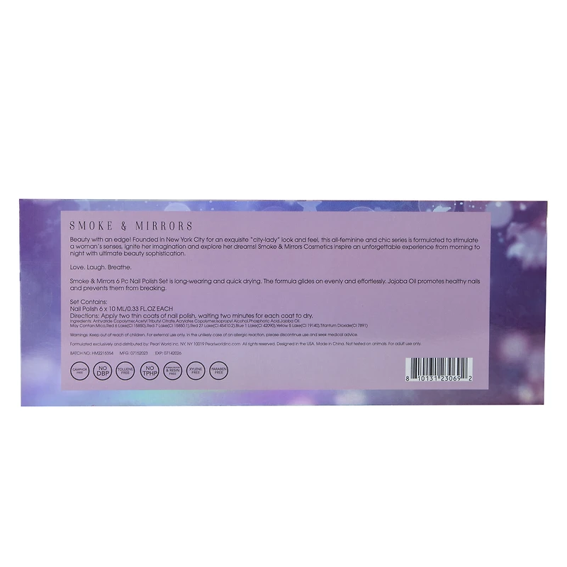 Smoke & Mirrors Celestial Nail Polish 6-Piece Set