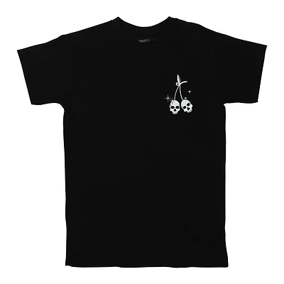 Cherry Skulls Graphic Tee