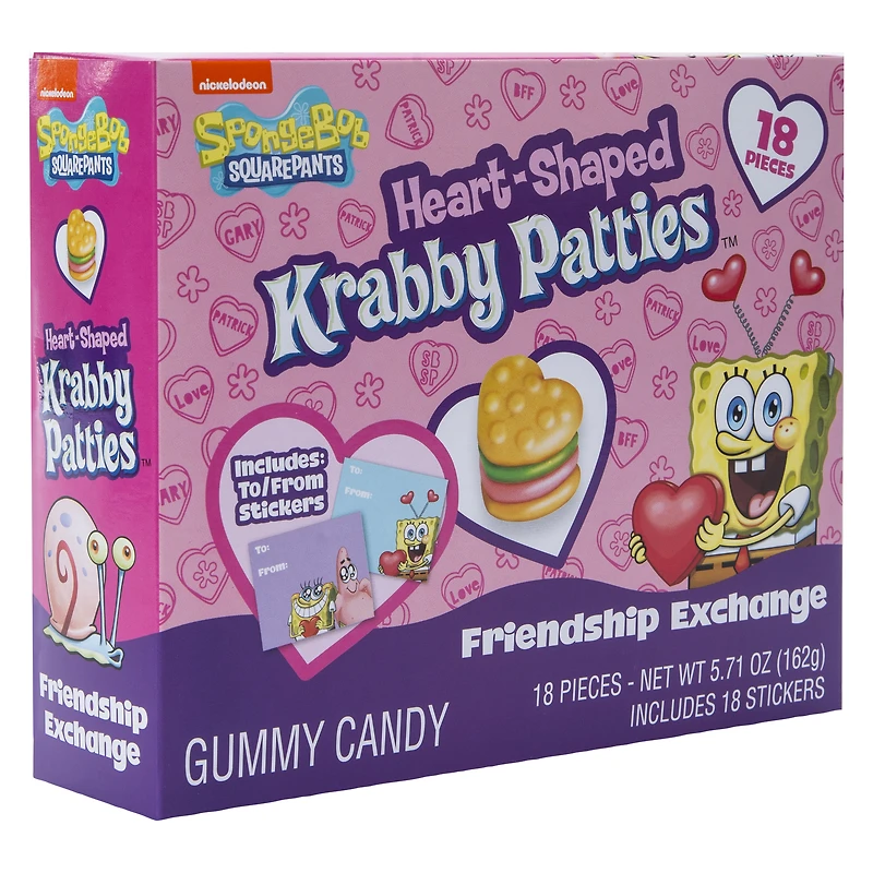 Valentine's Krabby Patties™ Friendship Exchange 18-Count
