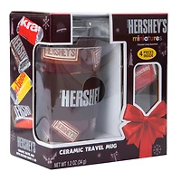 Hershey's® Ceramic Travel Mug & Candy Gift Set