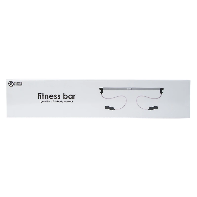 Series-8 Fitness™ Fitness Bar With Resistance Tubes