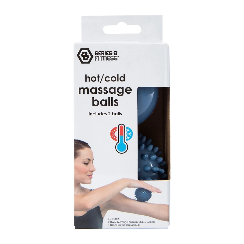 Series-8 Fitness Hot/Cold Massage Balls 2-Count