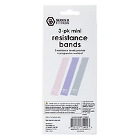 Series-8 Fitness™ Mini Resistance Bands For Legs 3-Count