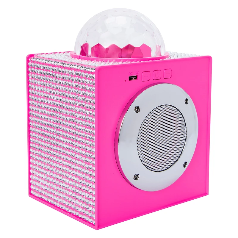 Shimmer Wireless Speaker With Disco Light
