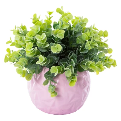 Faux Potted Plant 4.72in x 7in