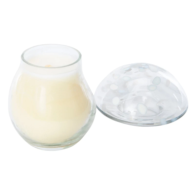 Glass Mushroom Candle