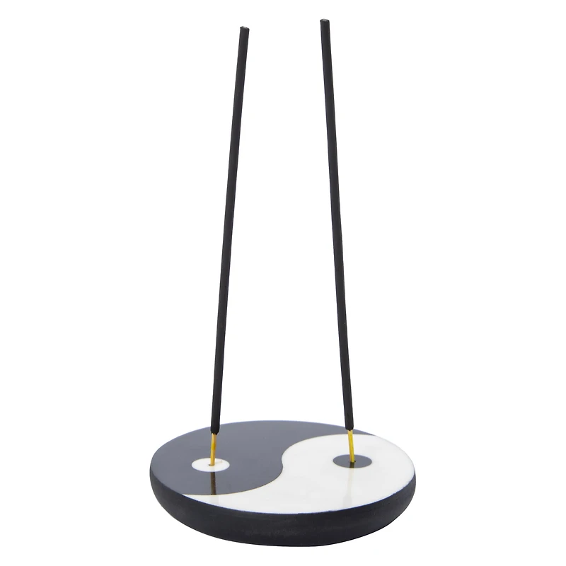 Yin Yang Incense Holder Gift Set With 30 Incense Sticks