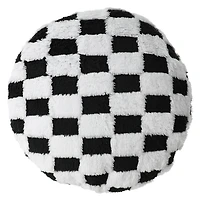 Plush Happy Face Pillow 16in