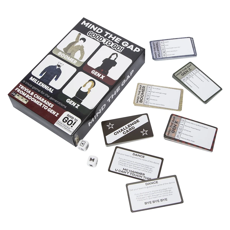 Mind The Gap™ Good To Go! Trivia Game