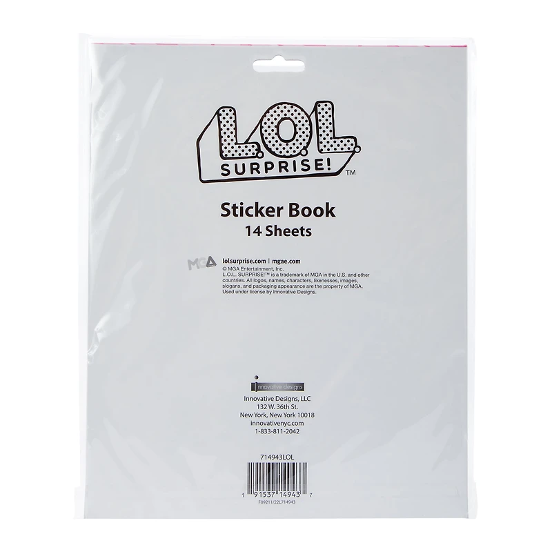 L.O.L. Surprise!™ Sticker Book 14-Sheets