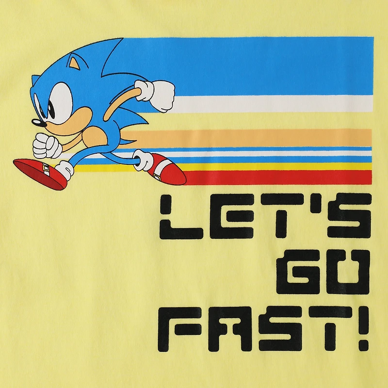 Kid's Sonic The Hedgehog™ 'Let's Go Fast' Graphic Tee