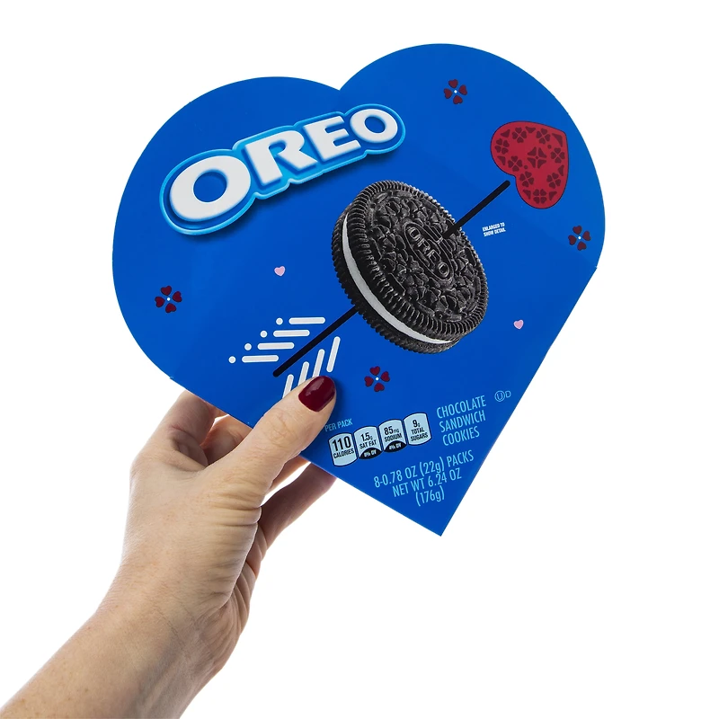 Oreo® Cookies Valentine Heart-Shape Box 6.24oz