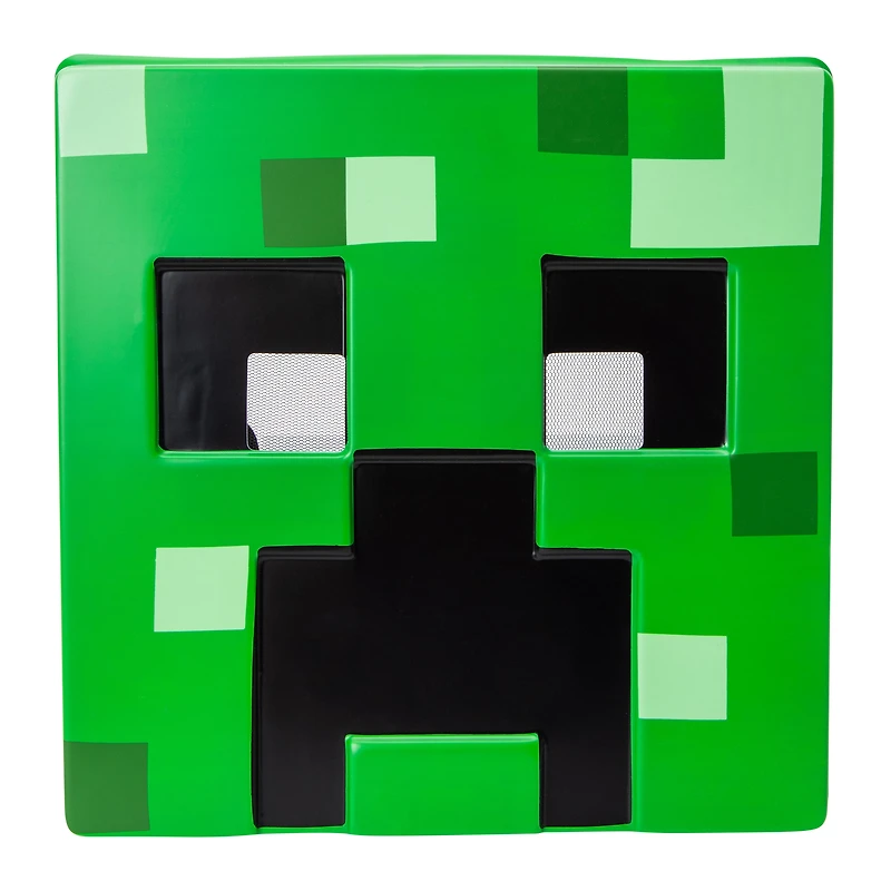 Minecraft™ Creeper Half Mask 9in x 9in