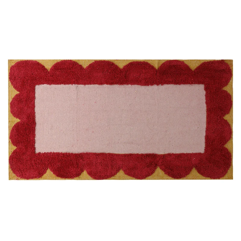Cotton Printed Tufted Rug 30in x 50in