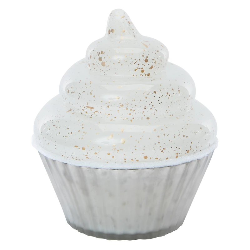 Cupcake Shaped Candle 4.75in