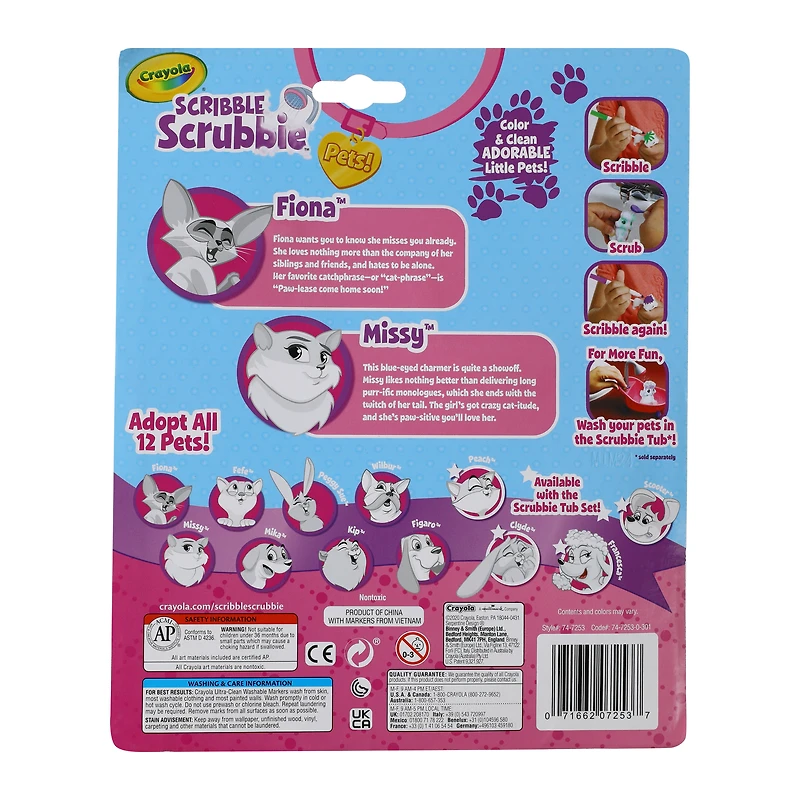 Crayola® Scribble Scrubbie™ Pets!