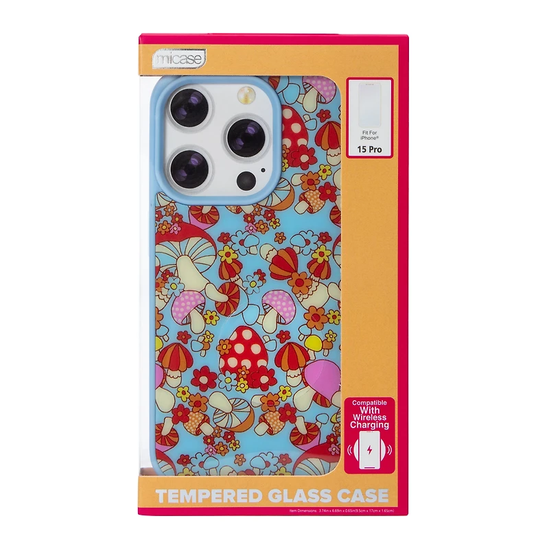 iPhone 15 Pro® Novelty Tempered Glass Phone Case